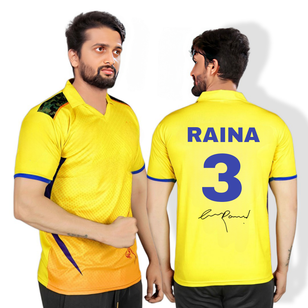 Csk raina jersey hotsell