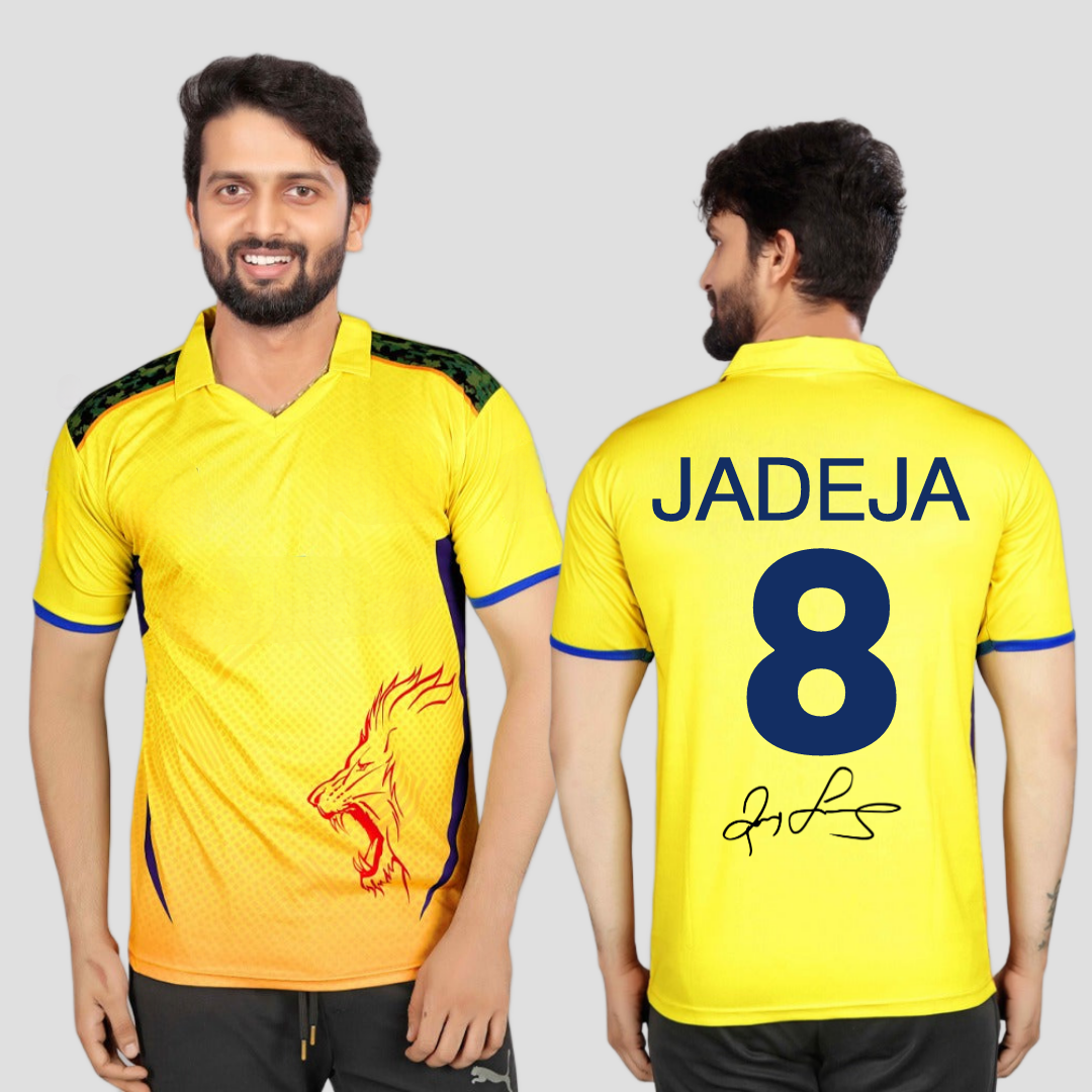 Csk jersey with hot sale my name photo