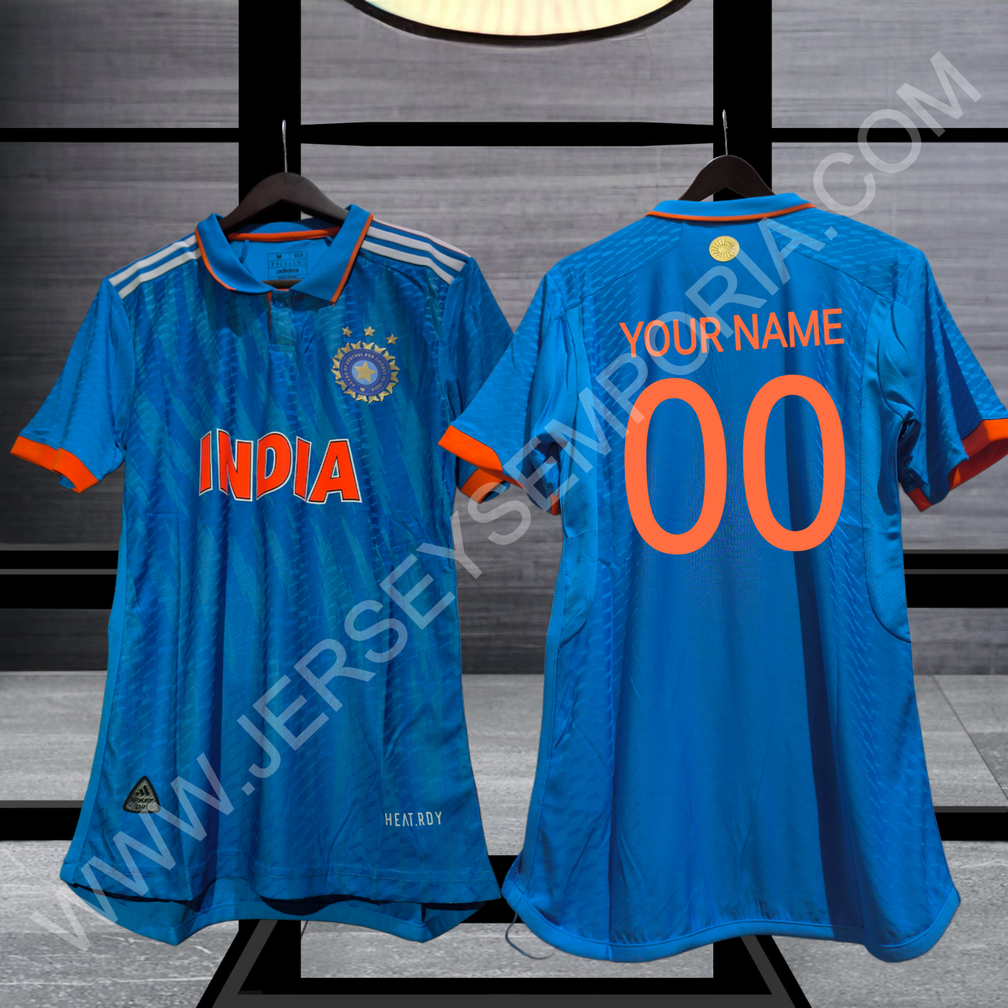 Customized Team India New Jersey 2023-24 - Player Edition