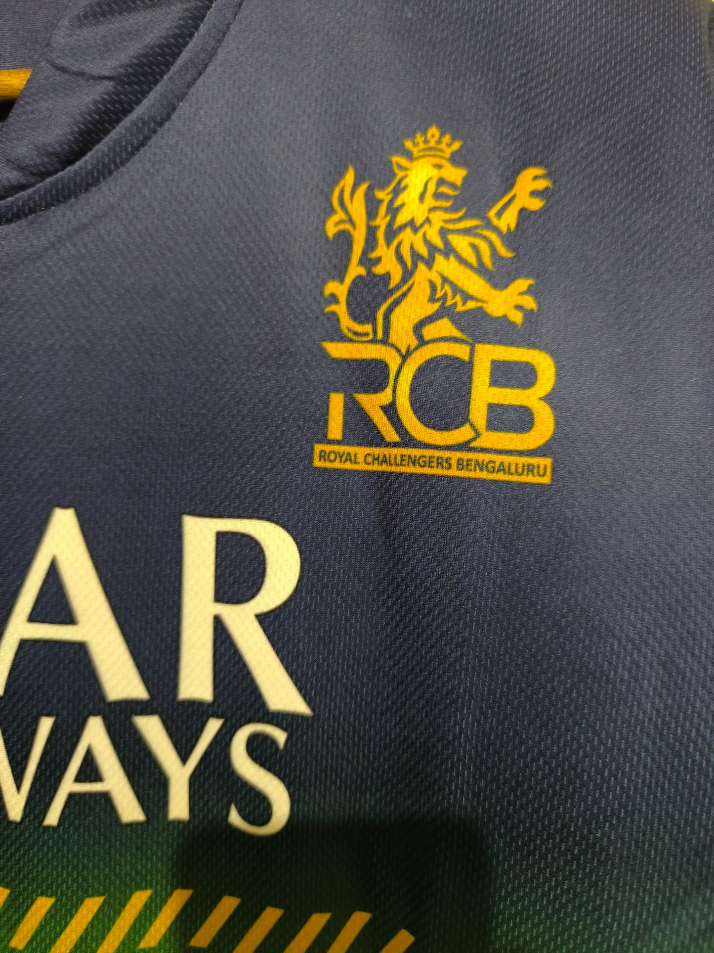 Customised RCB green colour Jersey 2025