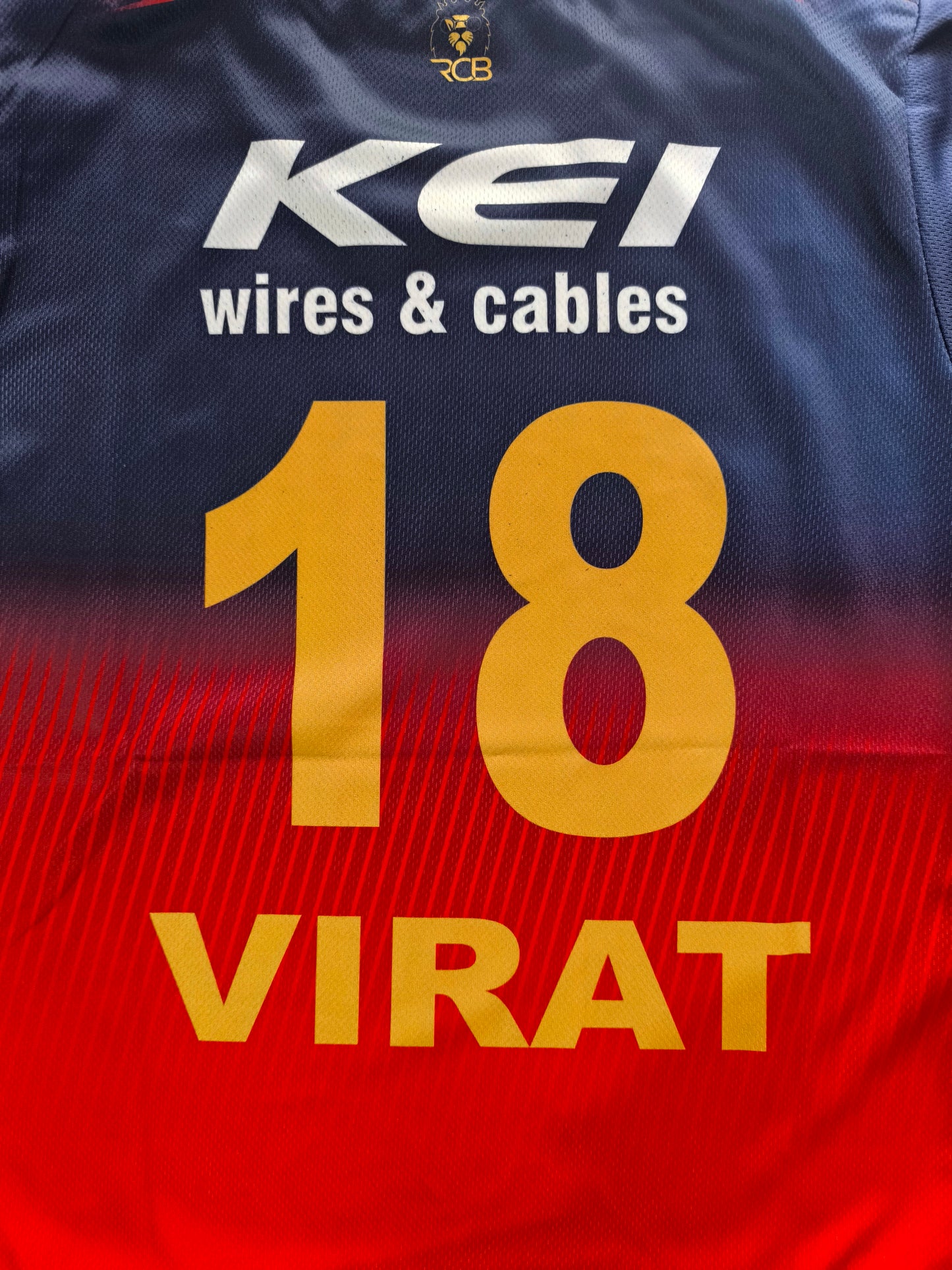 RCB kid's Jersey 2025 Subliminal Quality