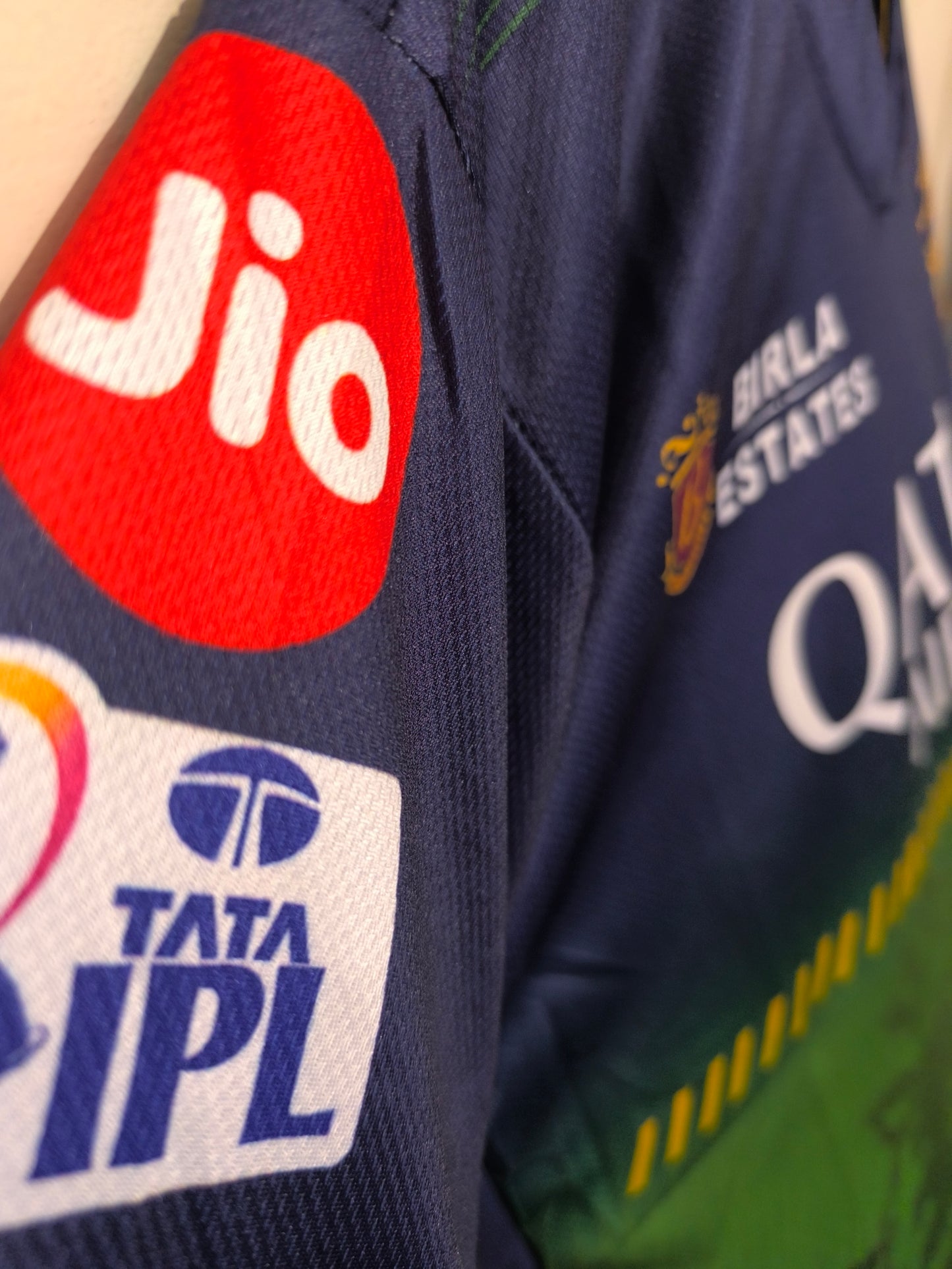 Customised RCB green colour Jersey 2025