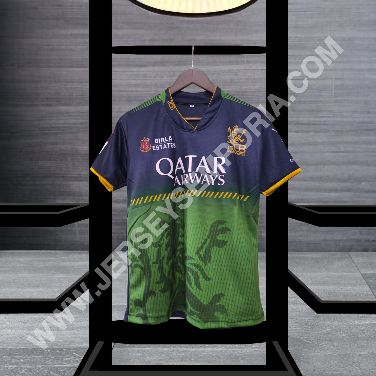 Customised RCB green colour Jersey 2025