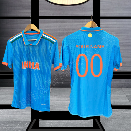 Customised tricolour Jersey 
Tricolour ODI world cup Jersey
Customised tricolour Jersey 
ODI tricolour 
ODI india tricolour Jersey
