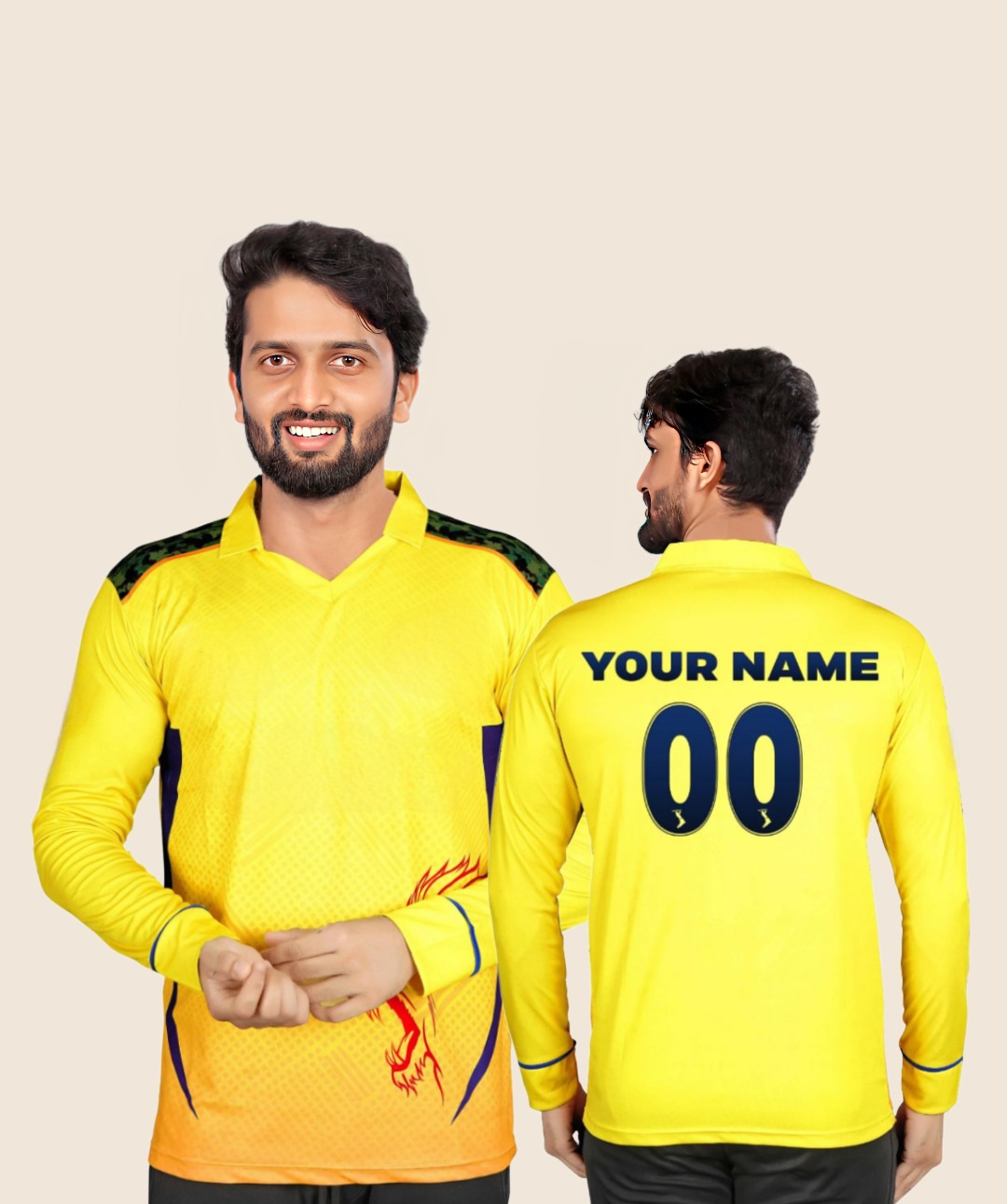 Csk jersey with my name deals photo