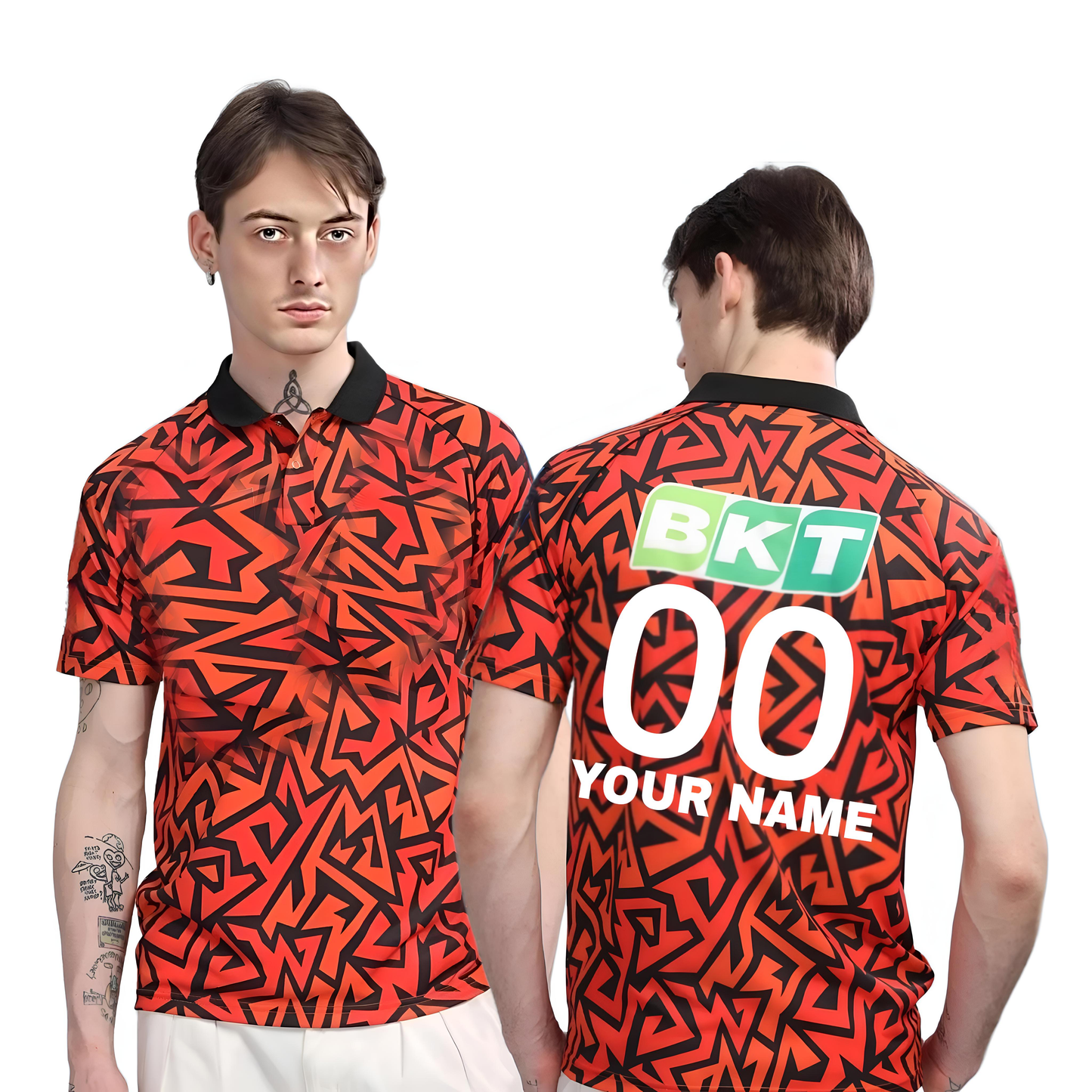 IPL Customized Sunrise Hyderabad jerseys 2024 - player- Edition