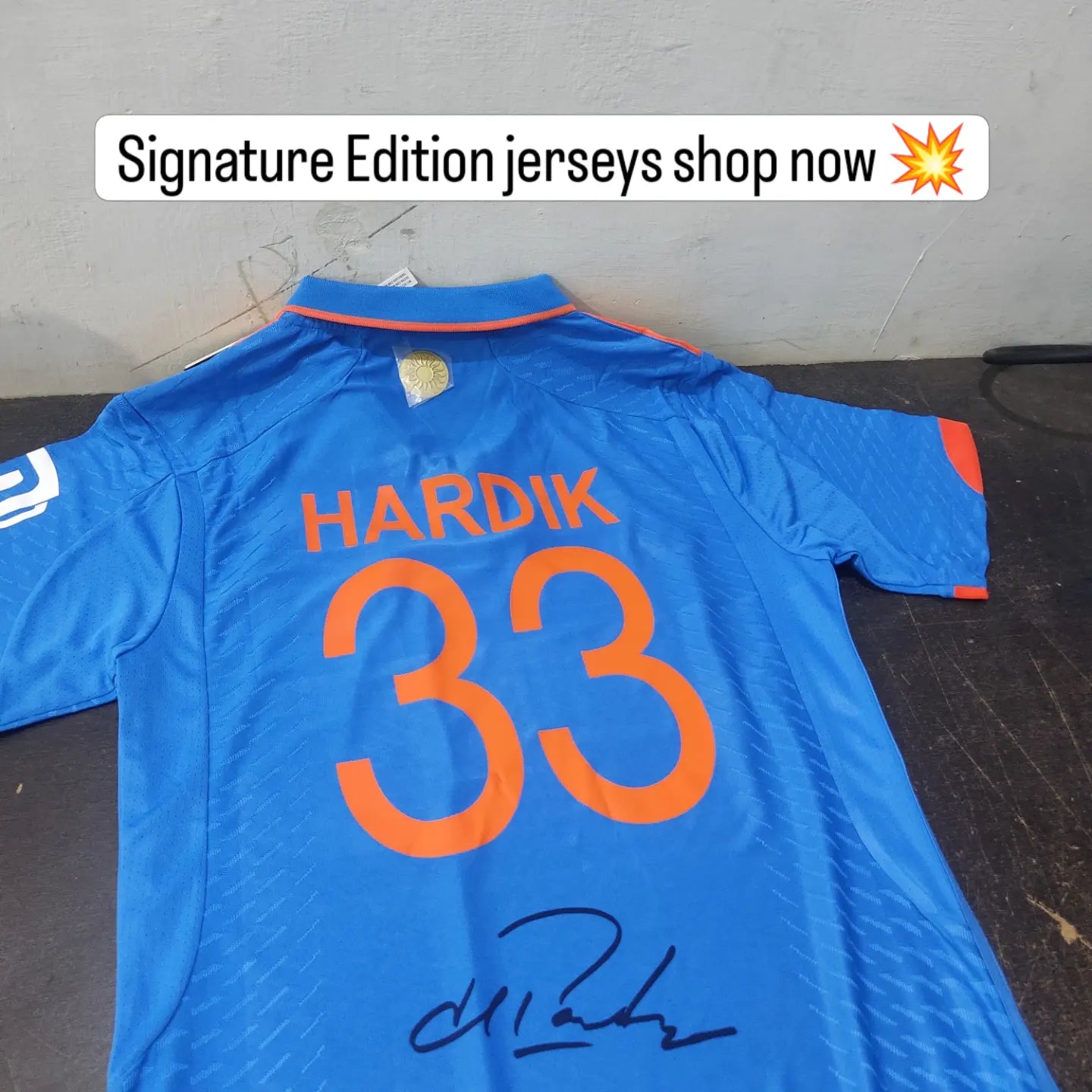 Hardik Pandya signature Edition jerseys
Hardik Pandya
Hardik Pandya signature Edition jerseys
2024 hardik Pandya signature Edition jerseys 2024
Signature Edition
Hardik signature Edition