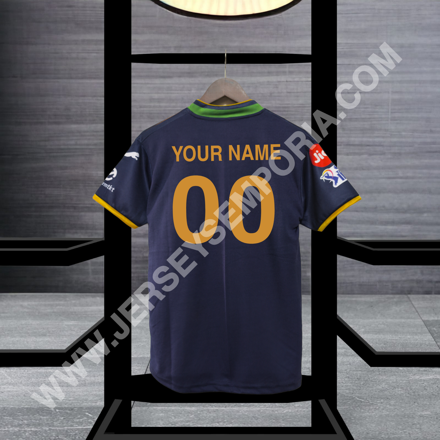 Customised RCB green colour Jersey 2025