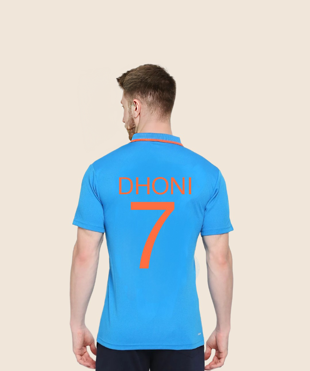 Dhoni Indian world cup Jersey 2023-24- Player Edition