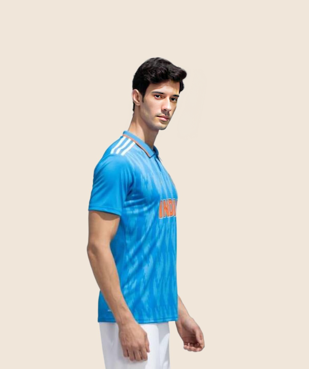 Dhoni Indian world cup signature Edition Jersey 2023 player-edition