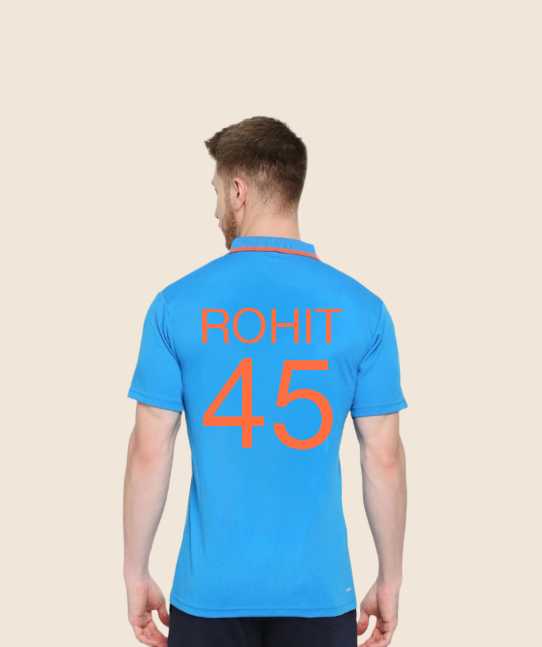 Rohit Sharma Indian World Cup Jerseys 2023-24 Player-Edition