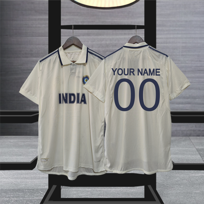 Customised New 2025 white colour Jersey