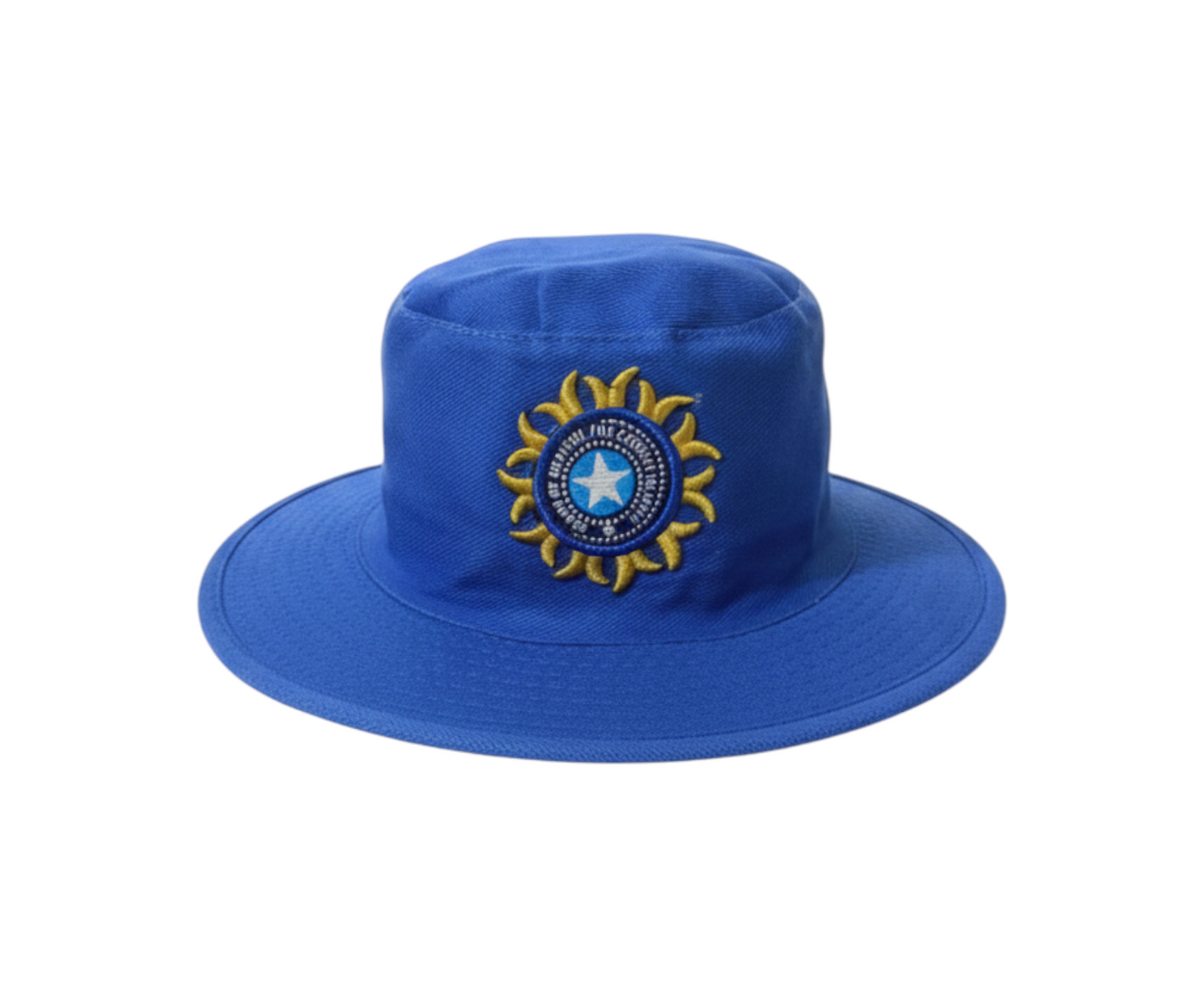 Official Indian Cricket Umpire Sun Hat – Royal Blue