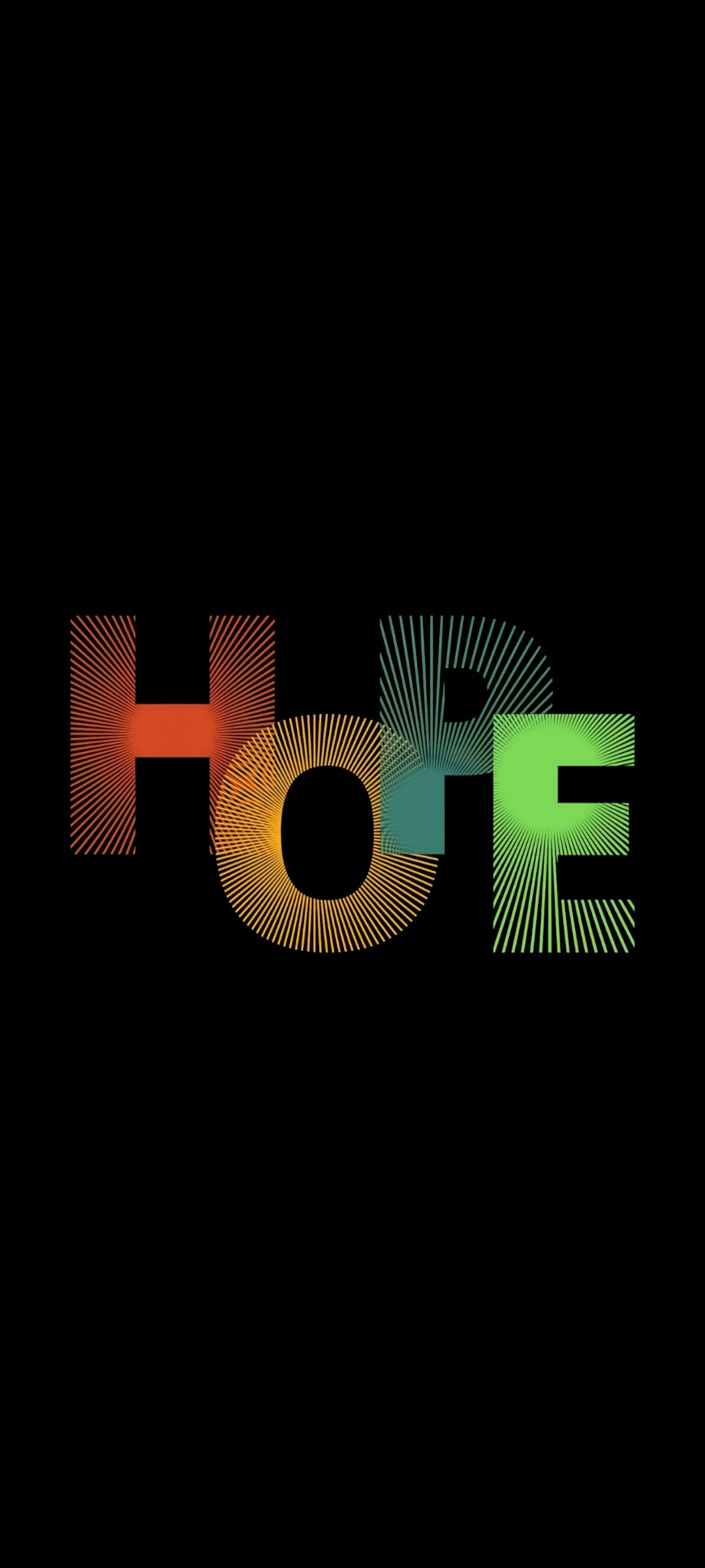 Hope Logo T-shirt Oversized Black Men's