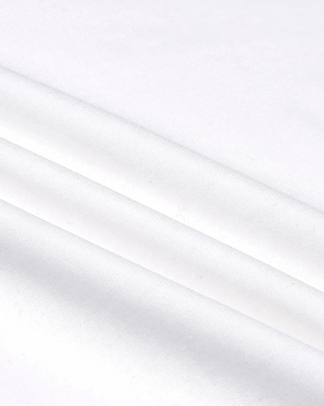 White Oversized (Printed) Men's T-shirt