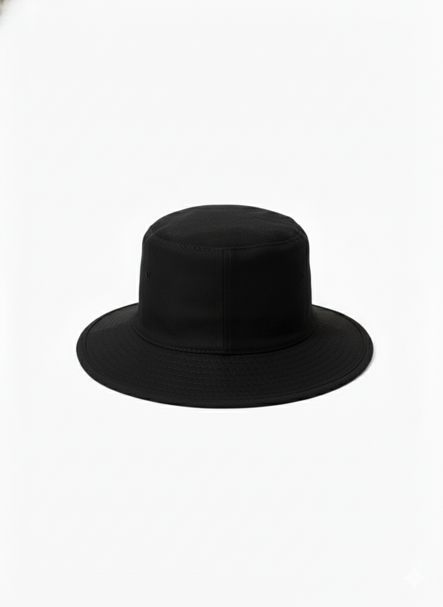 Official Indian Cricket Umpire Sun Hat – Black