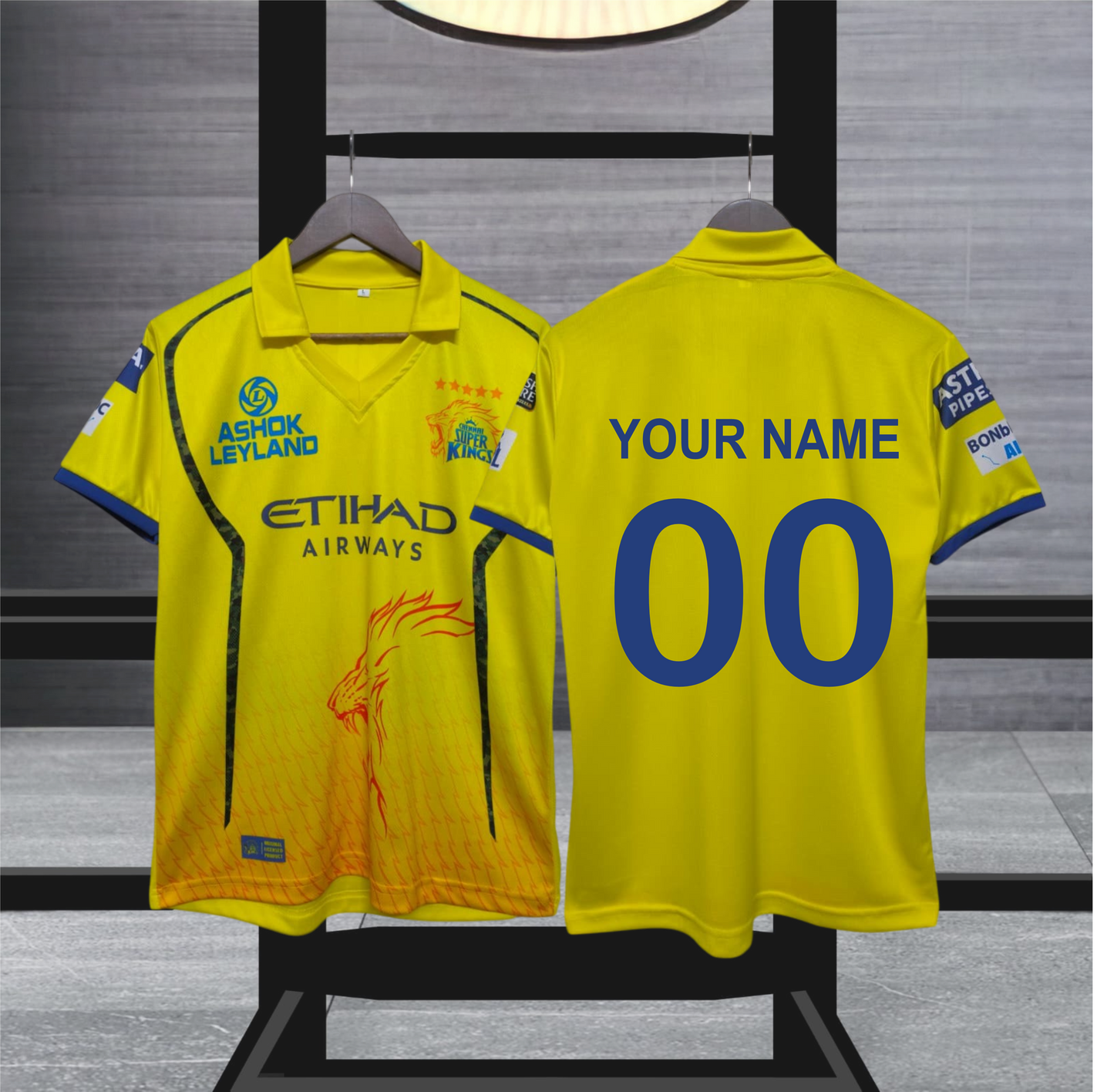 CSK 2026 Edition: Premium Customized Fan Jersey