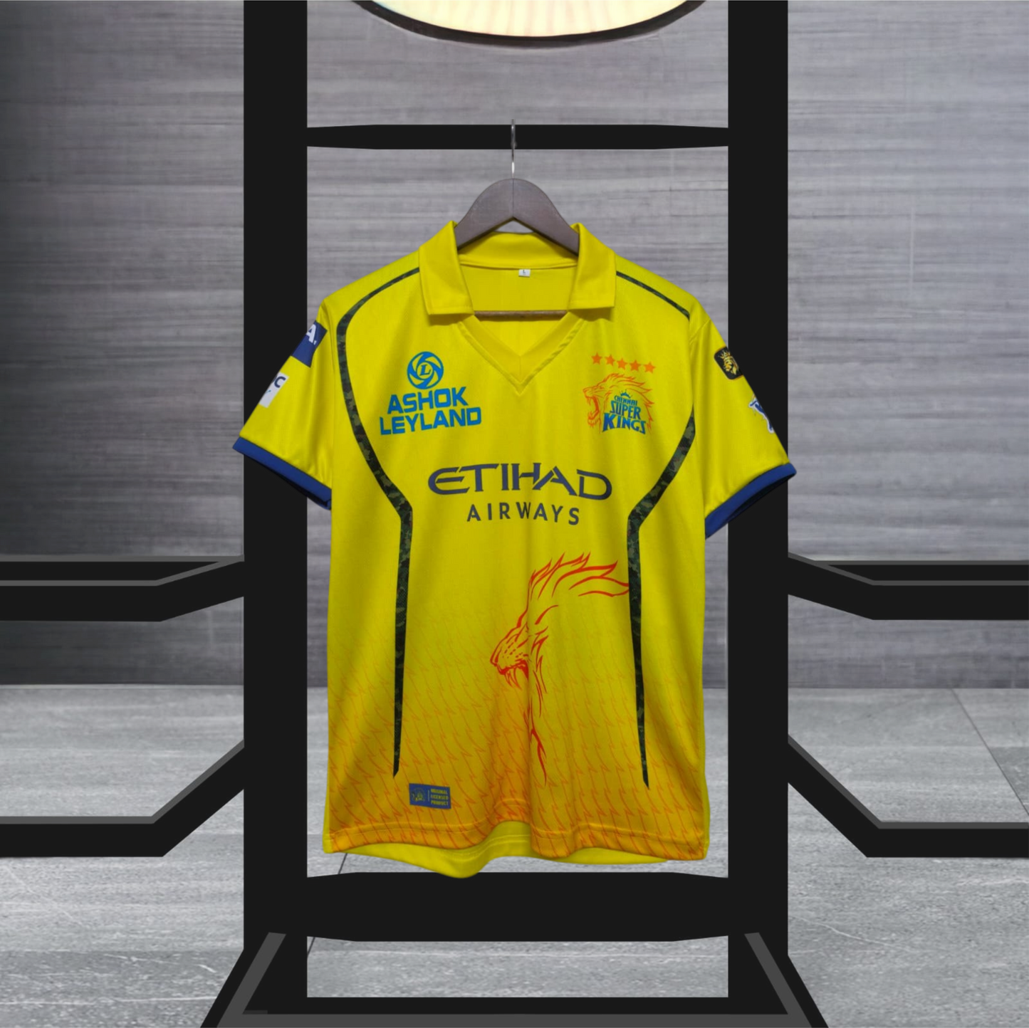 CSK 2026 Edition: Premium Customized Fan Jersey