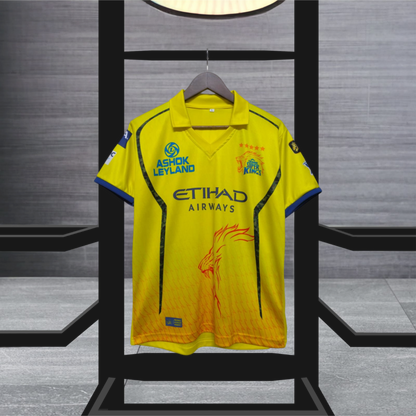 CSK 2026 Edition: Premium Customized Fan Jersey