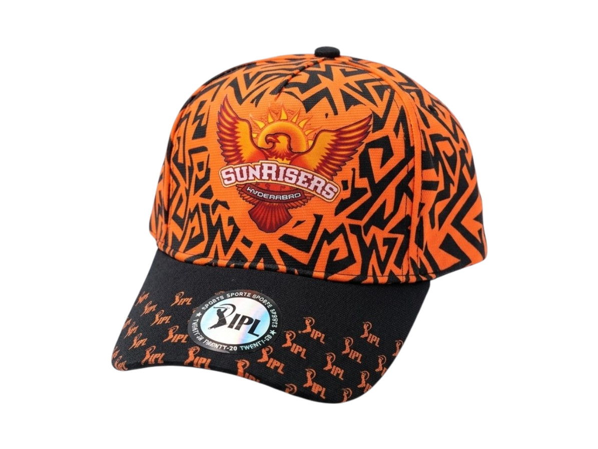 Sunrisers Hyderabad (SRH) "Orange Fire" Fan Cap