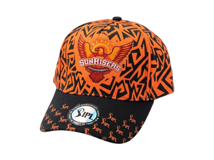 Sunrisers Hyderabad (SRH) "Orange Fire" Fan Cap