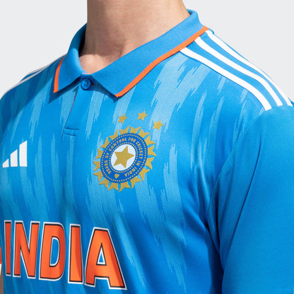 Customized Indian Cricket Team New Jersey 2023-24 – Fan Edition – Jerseys  Emporia