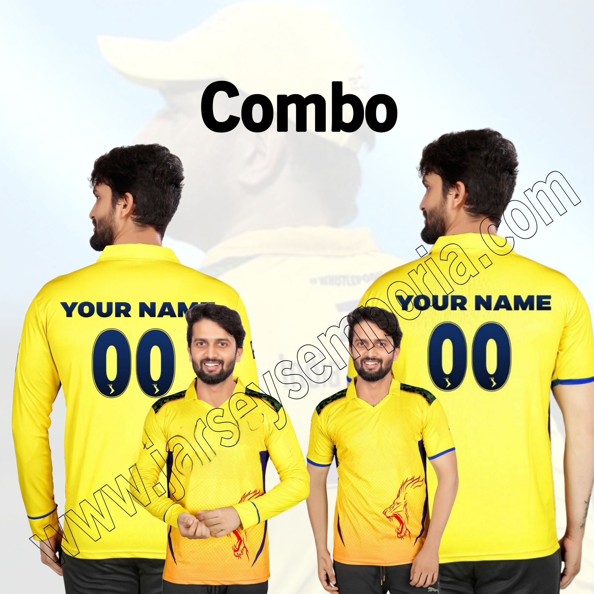 Csk customized deals jersey