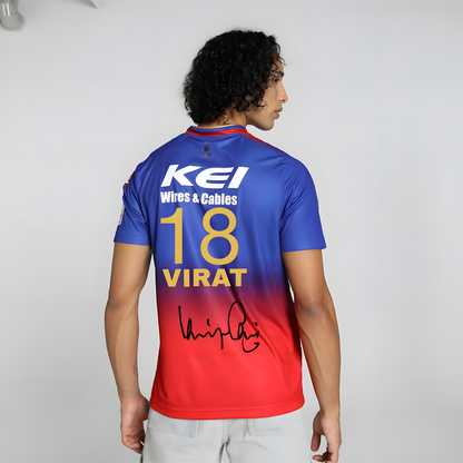 IPL RCB 2024 Virat Kohli signature Edition jerseys 2024 player- Edition