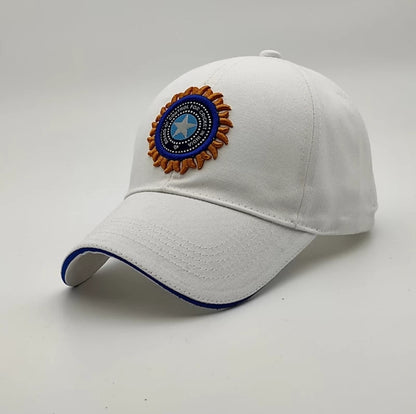 Indian cap Embroidery printed