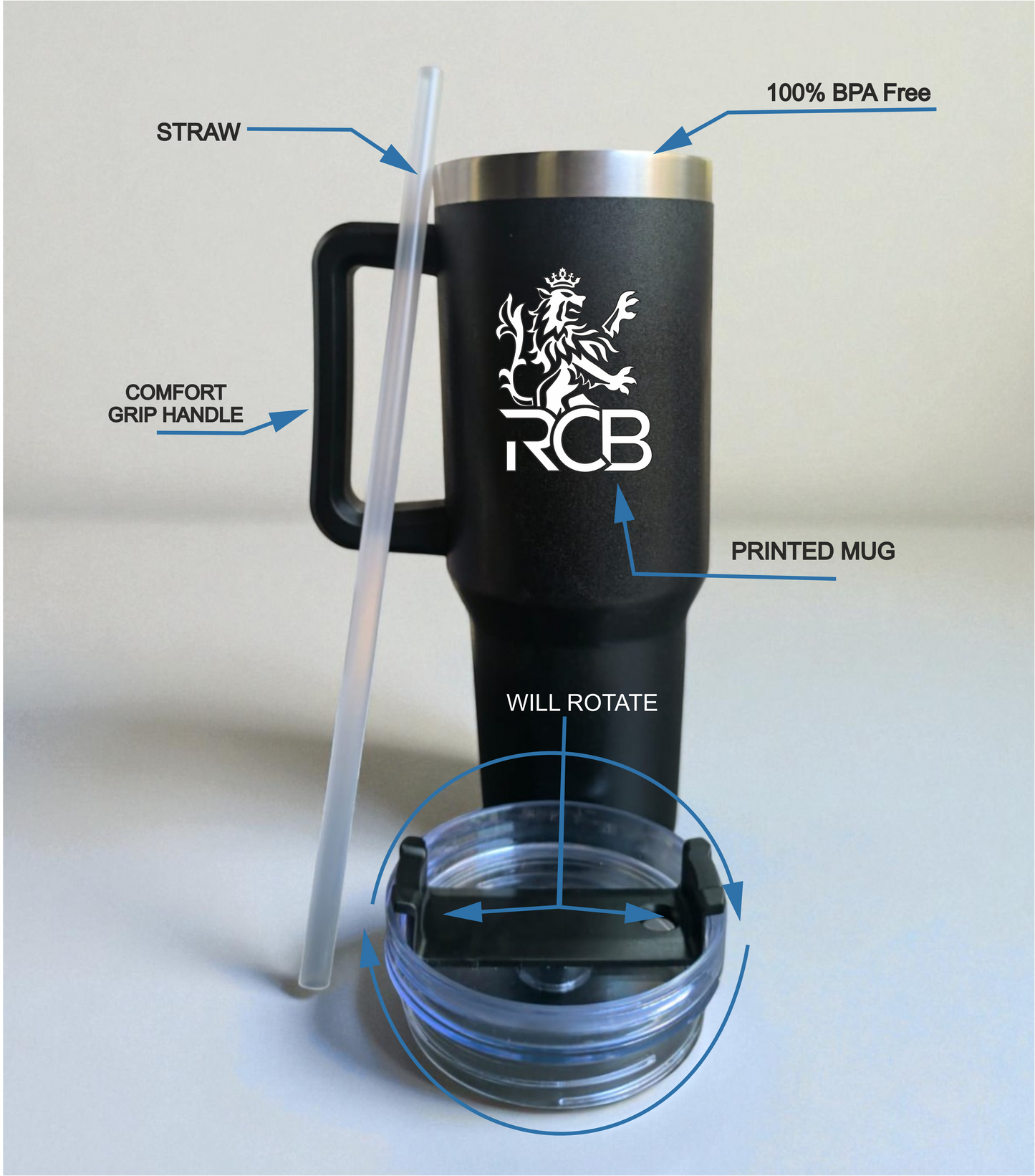 RCB Premium Stainless Steel Vacuum Tumbler