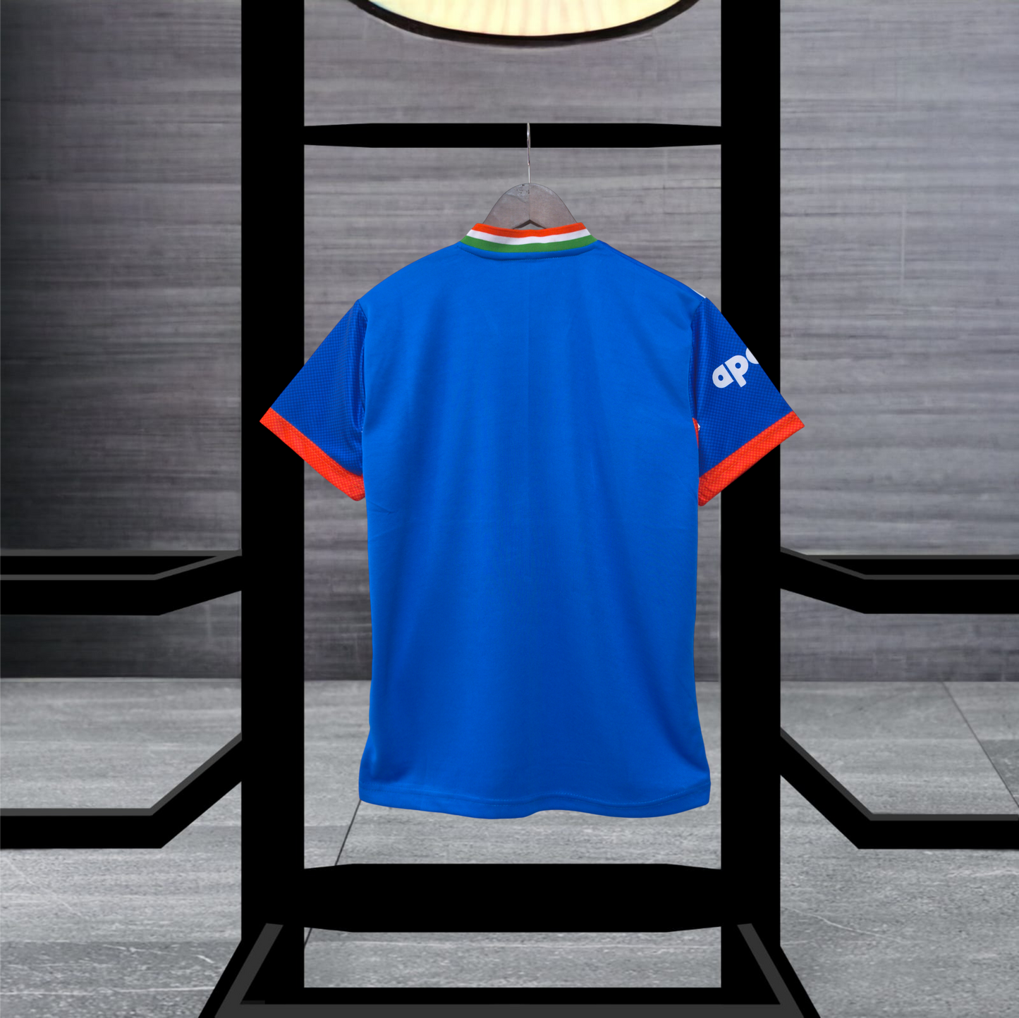 Custom Blue T-20 Style 2026 Fan Jersey
