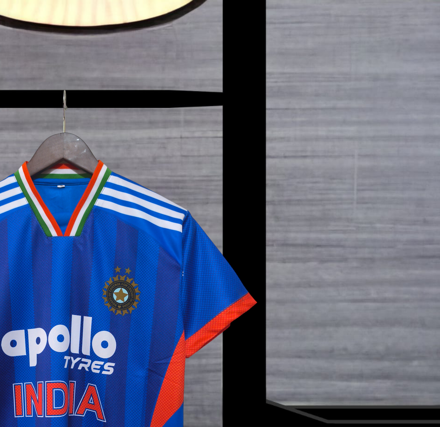Custom Blue T-20 Style 2026 Fan Jersey