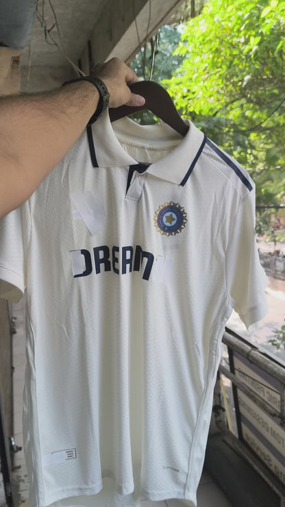 Customised New 2025 white colour Jersey