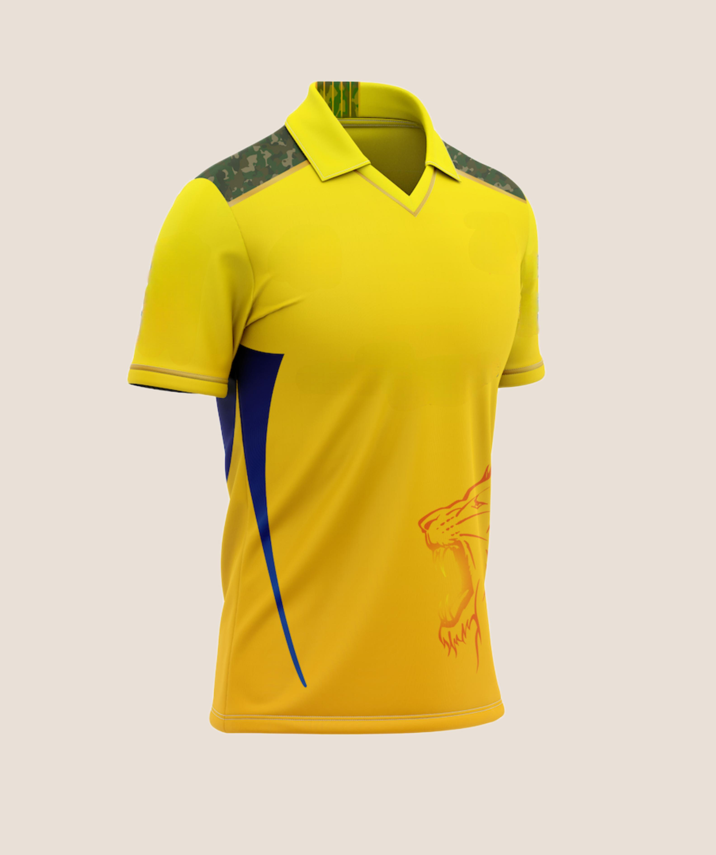 Customized CSK jerseys and Dhoni signature Edition jerseys 2024- Player-Edition