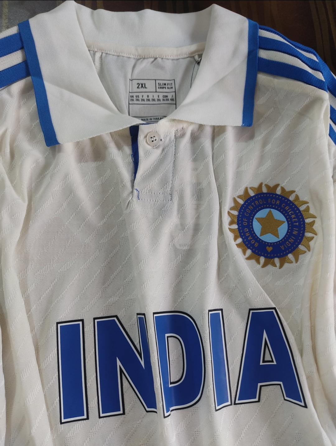 Test Jersey 
Indian test Jersey player edition 
2023 test Jersey 
Customised jersey 
Customised test Jersey 
Customised test Jersey 