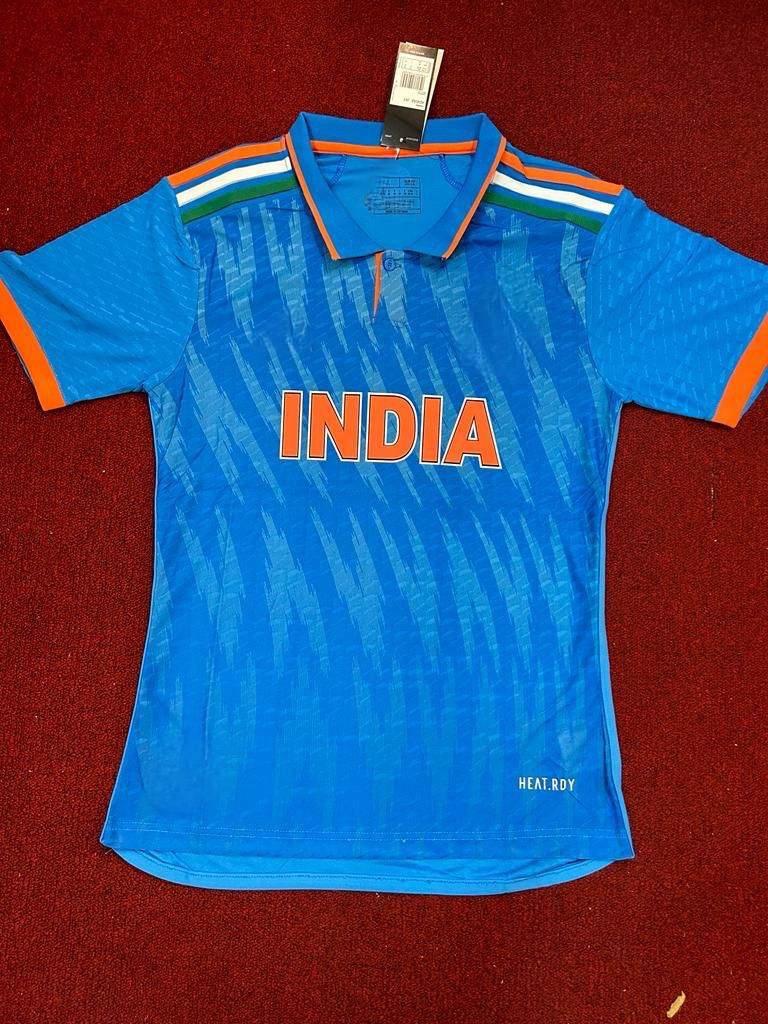 Indian Cricket Team New Worldcup Jersey 2023-24 - Player Edition