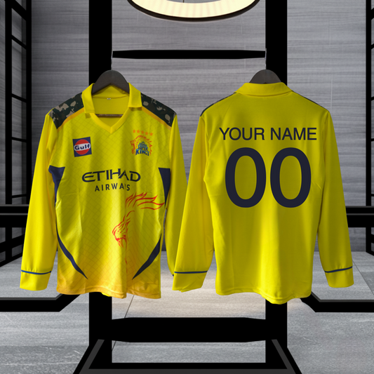 Customised CSK Jersey 2025 Fan Edition