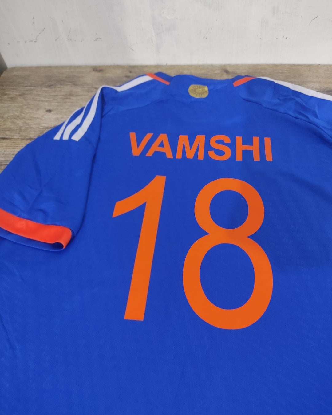 Customized  Indian cricket Jersey 2023-Fan Editing