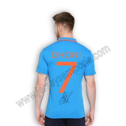 Dhoni Indian world cup signature Edition  Jersey 2023 player-edition