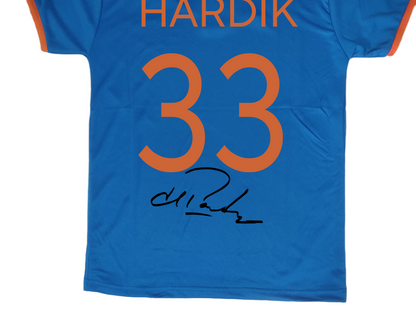 Hardik pandya Indian cricket signature Edition Jersey 2023 Fan