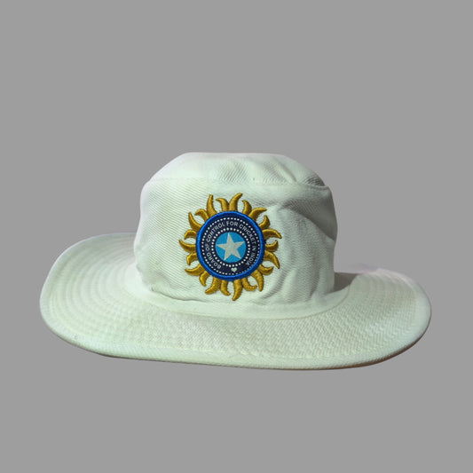 India white colour Umpire cap