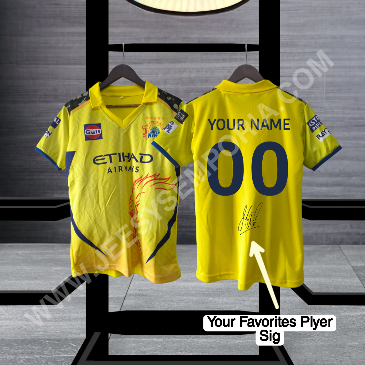 Customized CSK signature edition Jersey   2025