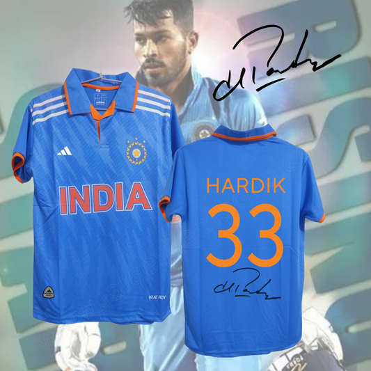 Customized Indian Cricket Team New Jersey 2023-24 – Fan Edition – Jerseys  Emporia