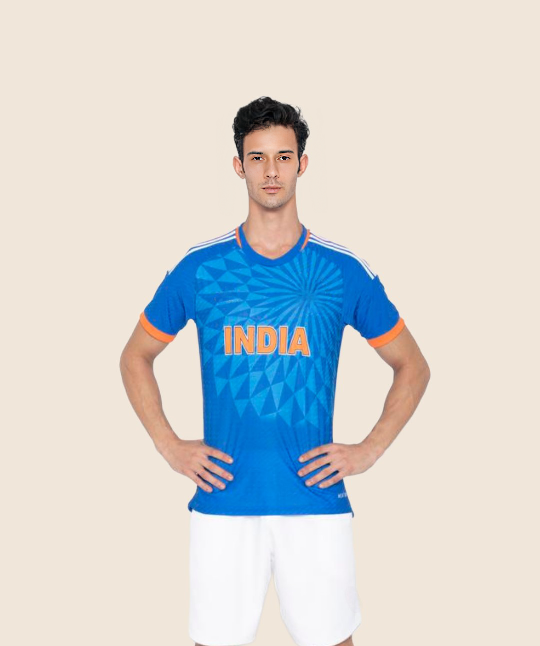 Customized  Indian cricket Jersey 2023-Fan Editing