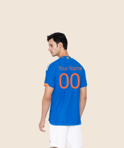 Customized  Indian cricket Jersey 2023-Fan Editing