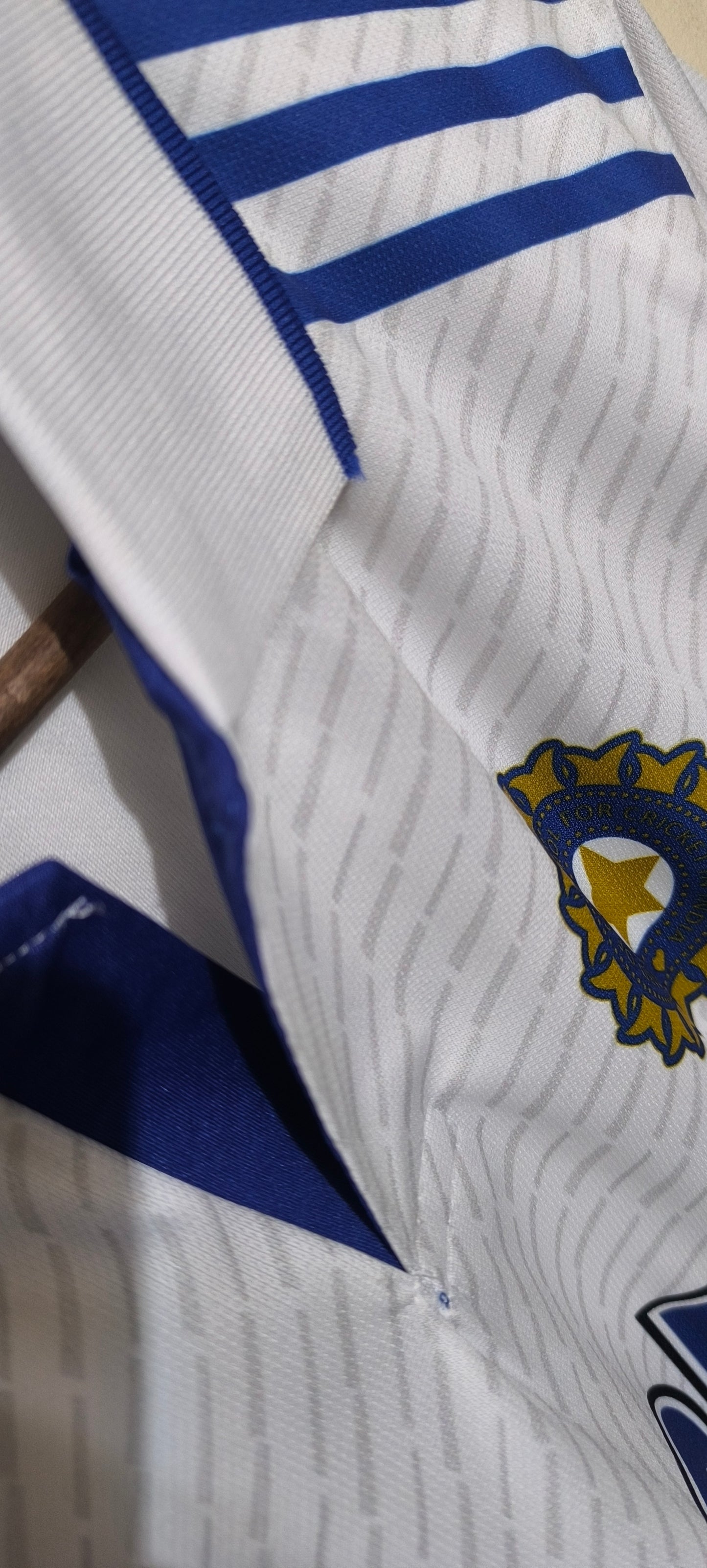 Customized Indian Cricket Team (white) New World with Apollo Tyres Cup Jersey – Fan -Edition2025