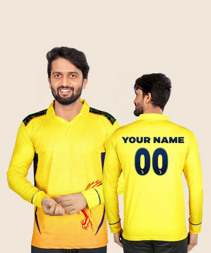 Customized CSK Fan Edition Full Sleeve Jersey 2023