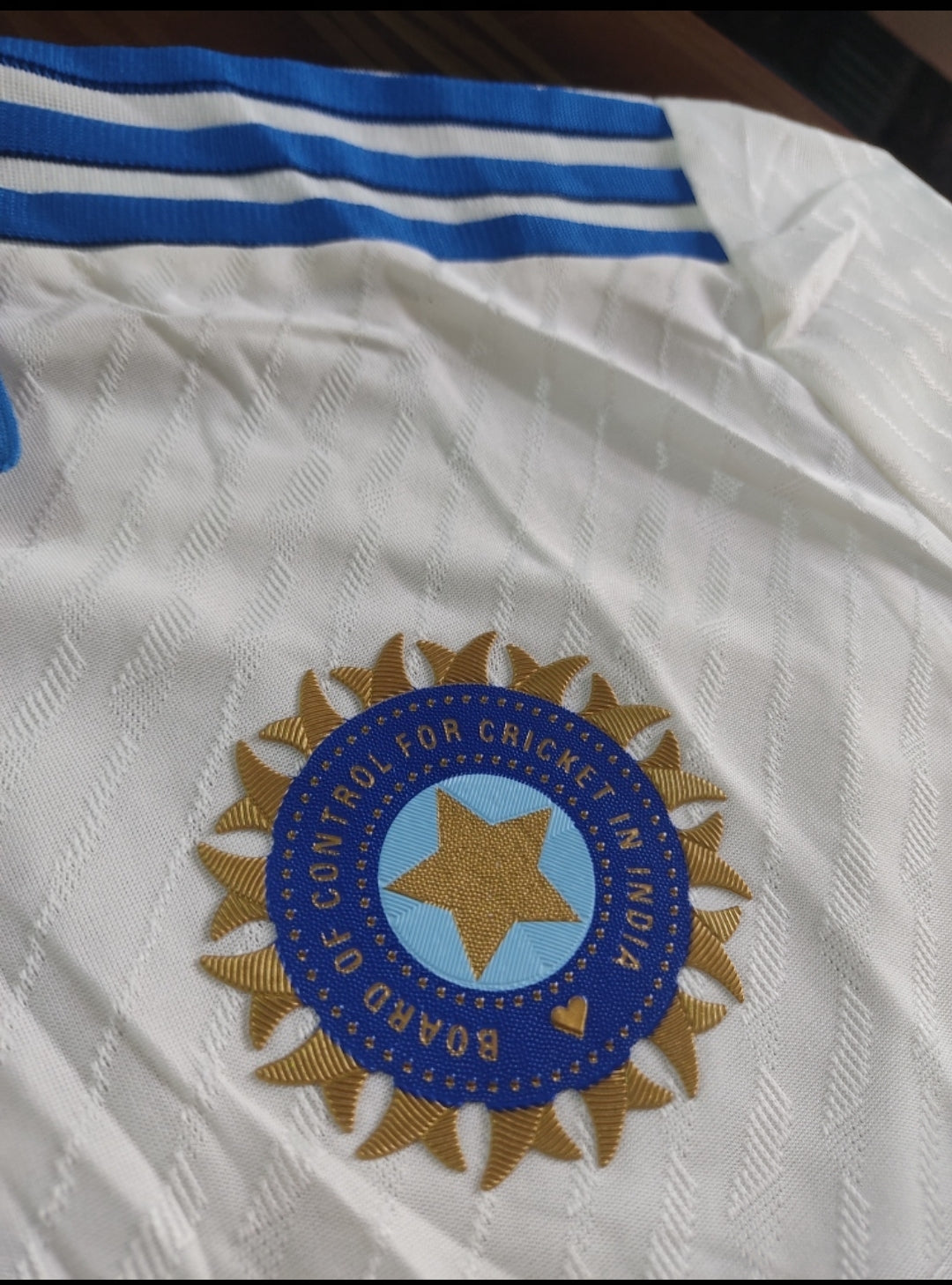 Indian Cricket Team (white) New World Cup Jersey – Player-Edition2024