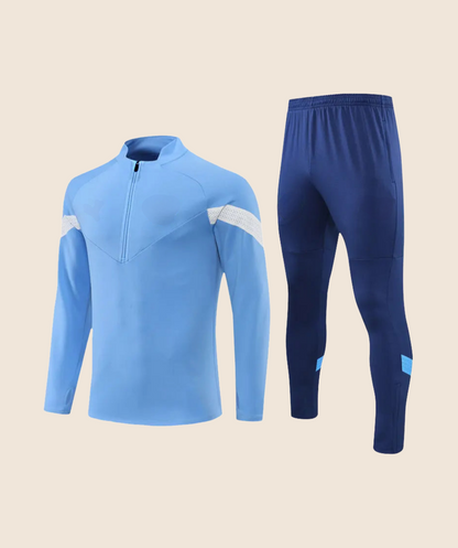 MANCHESTER CITY 2023-2024 SKY BLUE TRACKSUIT SET