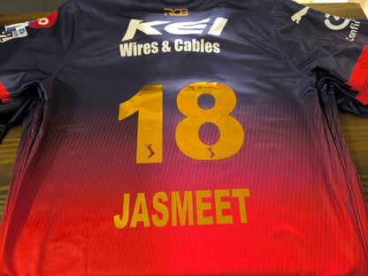 COD Customised RCB  Jersey (CASH ON DELIVERY ADVANCE PAYMENT 200₹ AND 750₹ CASH ON DELIVERY)                    *TOTAL AMOUNT:950₹*
